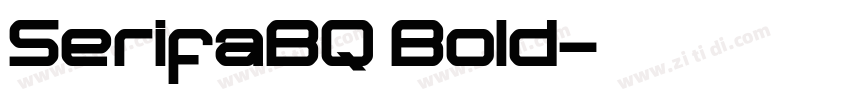 SerifaBQ Bold字体转换 SerifaBQ Bold字体转换